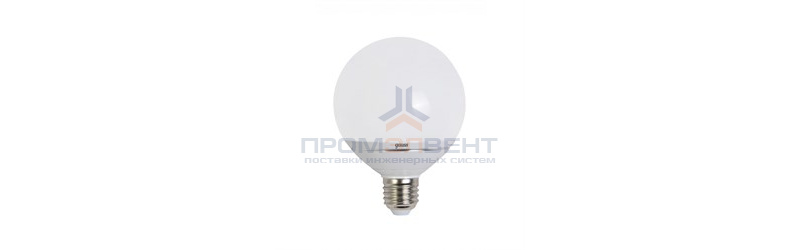 Лампа Gauss LED G95-dim 14W E27 2700K диммируемая 1/10/40