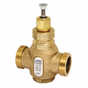 Клапан регулирующий двухходовой ESBE VLE122 - DN15 (1" НР/НР, PN 16, Kvs 0.25, Tmax. 150°C, бронза)