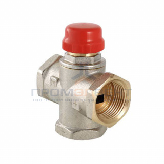 Клапан смесительный трехходовой VALTEC VT.MR01.N - 1" (ВР, PN10, 120°C)