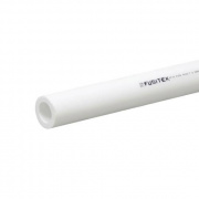 Труба полипропиленовая Fusitek SDR6 - 90x15.0 (PN20, Tmax 60°C, цвет белый, штанга 4м.)