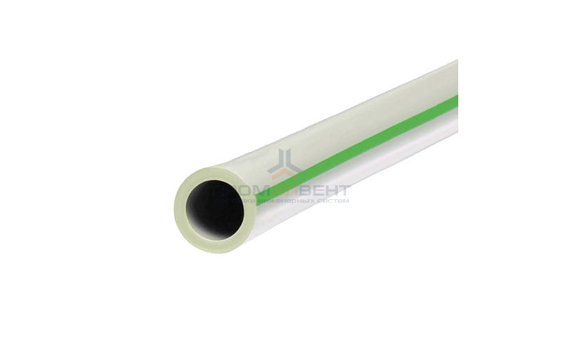 Труба полипропиленовая FV-Plast UNI - 50×4,6 (PP-RCT, PN10, Tmax 70°C, штанга 4м, цвет серый)