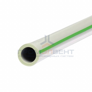 Труба полипропиленовая FV-Plast UNI - 75×6,8 (PP-RCT, PN10, Tmax 70°C, штанга 4м, цвет серый)