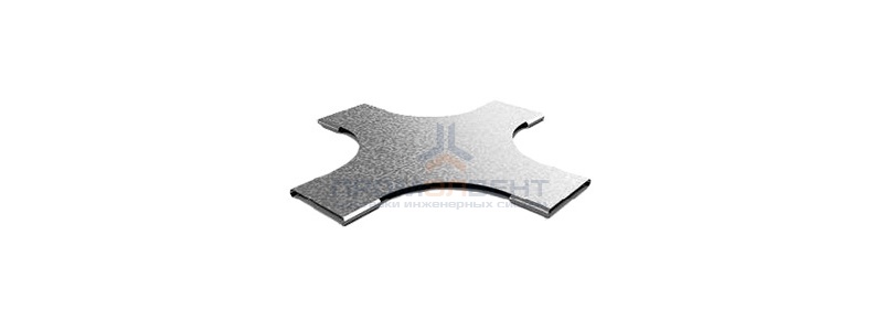 Крышка к Крестообразному разветвителю для лестничного лотка НЛО 300 OSTEC